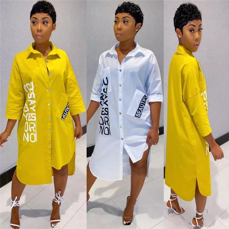 Button Up Shirt Dress – YELLOW SUB TRADING